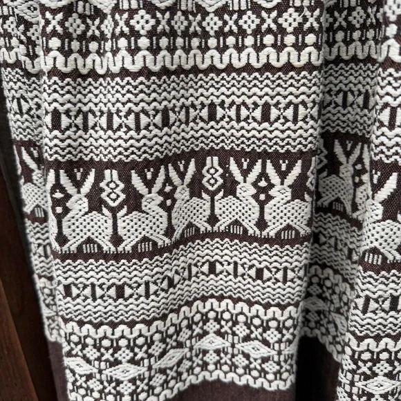 Vintage Woven Ethnic Embroidered Guatemalan Skirt - Picture 3 of 9